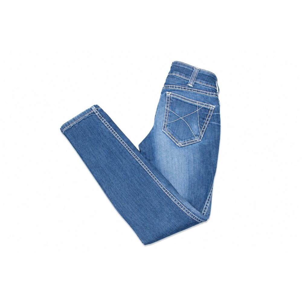 Ariat REAL Denim Skinny Jeans Women 25R Blue Western